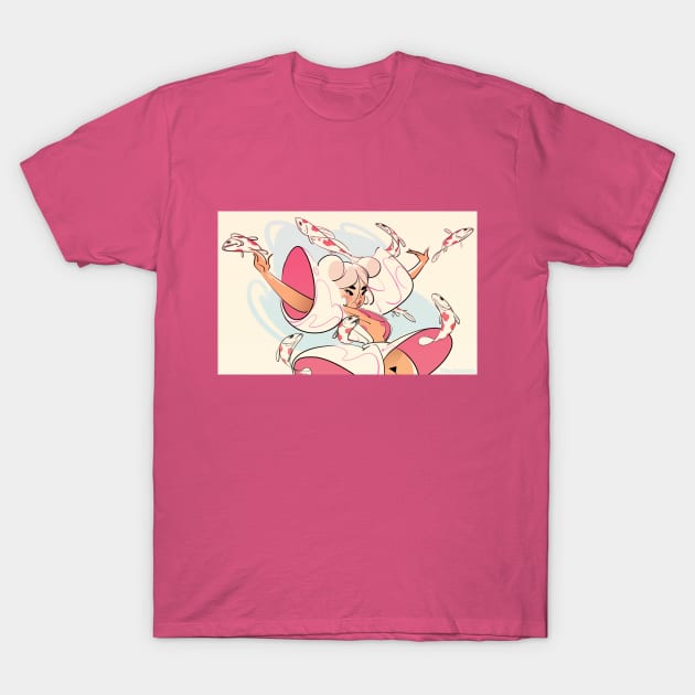 Fish Kimono T-Shirt by philtomato